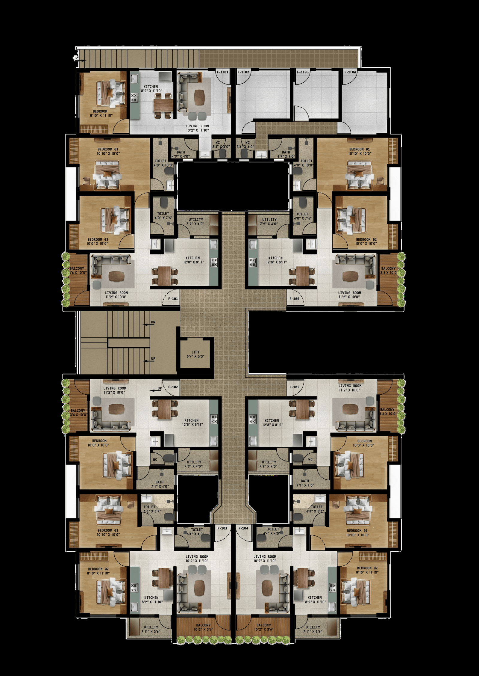 1st Floor Plan